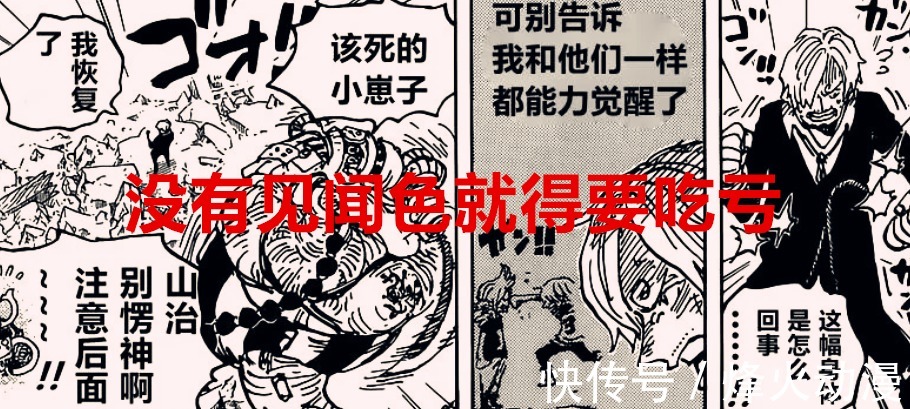 战斗服|海贼王:为什么说奎因根本就不是山治的对手?这三点因素说明一切