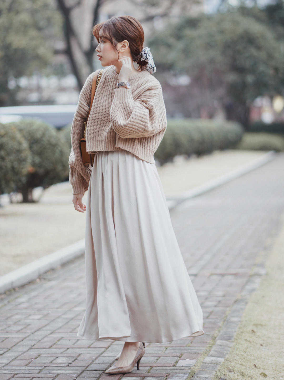 治愈|学了那么多搭配,还是日系女孩治愈,优雅大方的存在