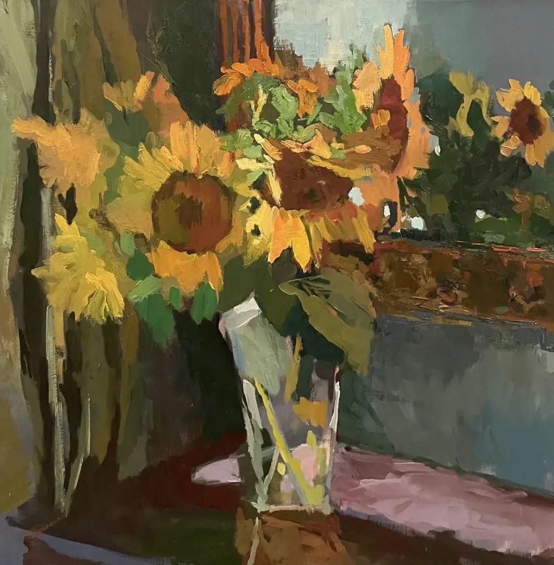 笔力独到,气势如虹,看看这二位的油画