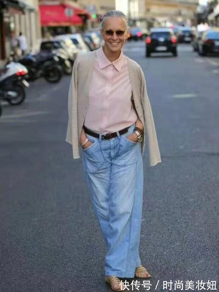 减龄|有品味的女人与年龄无关，会穿搭气质翻倍，71岁也能时髦洋气