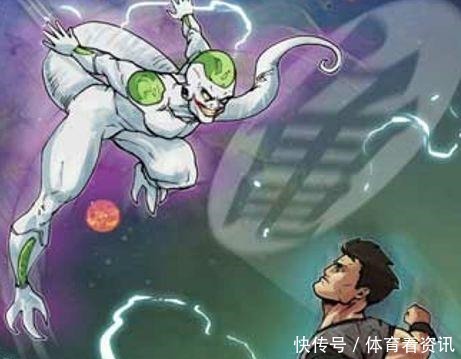 弗利萨|欧美画师笔下的《龙珠》，克林毁了，孙悟空变成了欧美人