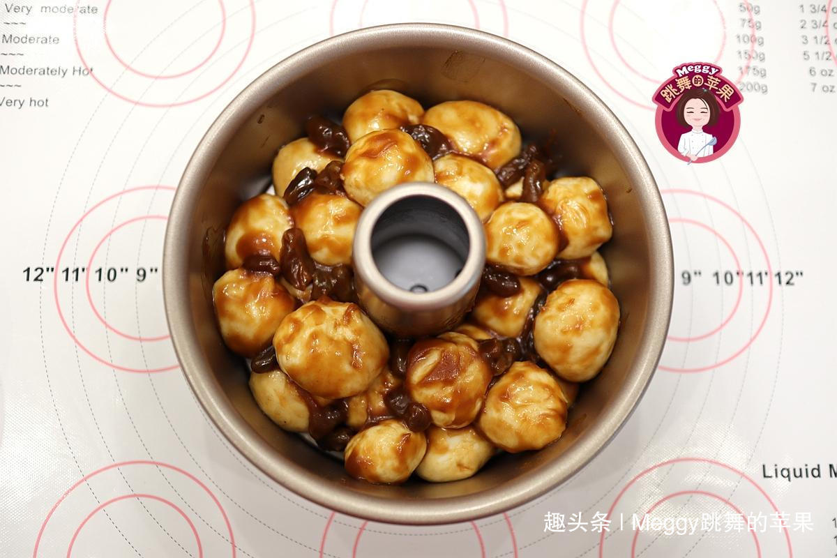 教你做个猴子面包,1口1个不用擀面,全身裹满糖浆,看着就想吃