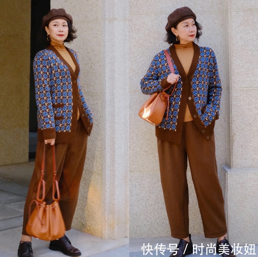 通身 50岁依然优雅大气,这些妈妈的搭配值得借鉴,照着穿就很美