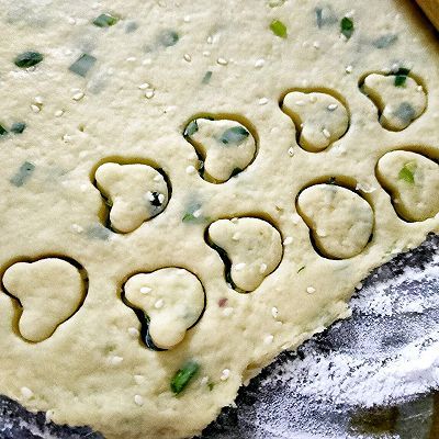 细砂糖|营养酥脆黄油香葱鸡蛋小饼干