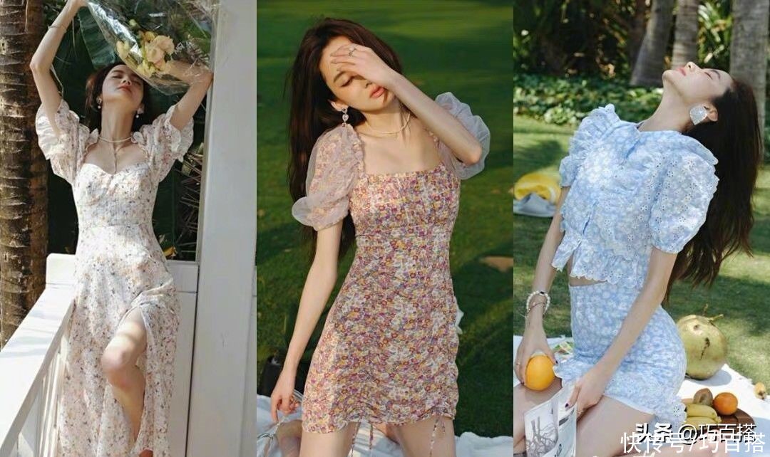 轻盈|24件好看又有气质的连衣裙，穿上就能显高显瘦，建议尝试