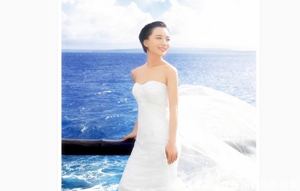 女星拍婚纱照,哪个美到你心中?