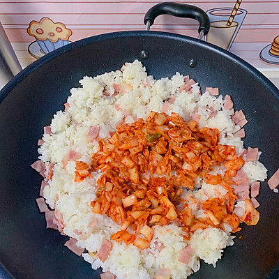 米饭|培根辣白菜炒饭