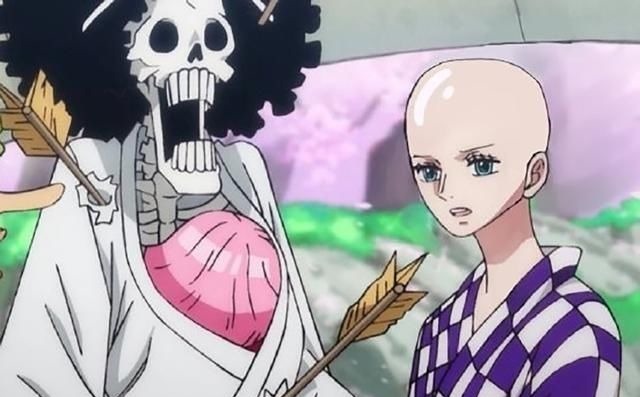光头|《海贼王》草帽团被全员剃光头,娜美不再女神,布鲁克毫无违和感