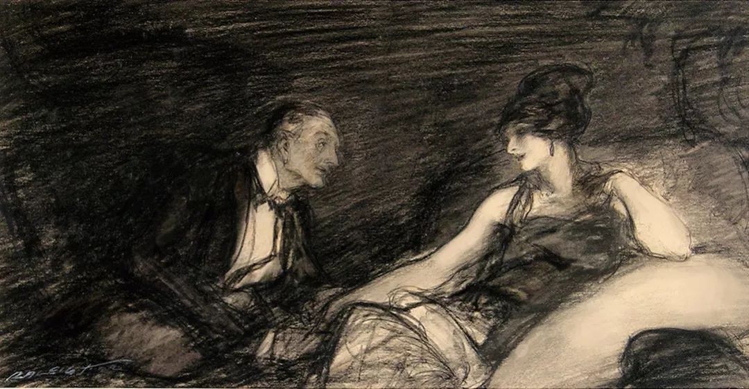 上流社会@美国最伟大的插画家,记录了上流社会的男男女女纸醉金迷的情景