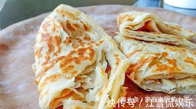 好吃|电饼铛烙饼总发硬,原来错在此处,面点师教你一招,柔润又好吃