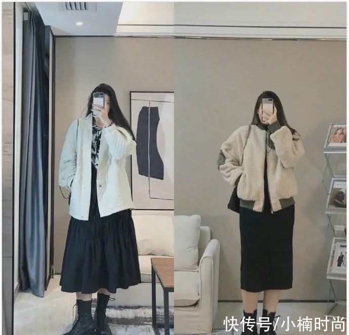 14套时髦又好看的冬季遮肉造型搭配推荐,舒适度满分