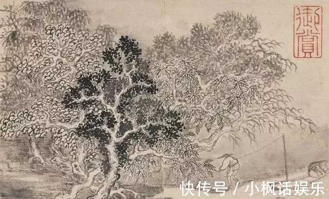 董邦达$一个拿皇家俸禄的画家|董邦达小品山水画