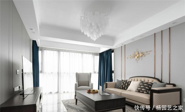 人工吊顶|125平米的房子装修只花了11万,美式风格让人眼前一亮