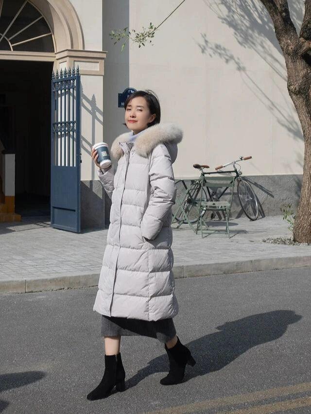 短款|谁说羽绒服显胖又显臃肿?学会这几种搭法,让你在冬天也能美美地