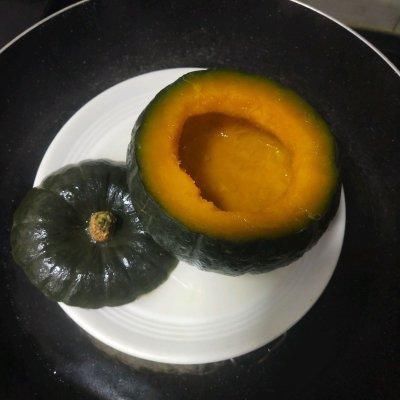 高颜值|健康营养低卡高颜值的小南瓜蒸牛奶鸡蛋