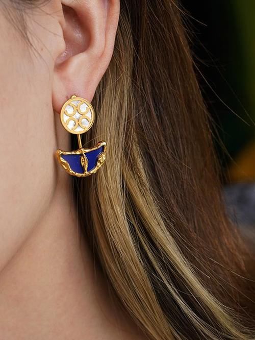 日常通勤气质耳环合集，明星同款ORANGE CUBE耳环