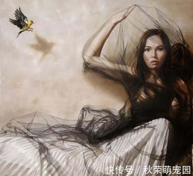 西洋|美国艺术家人体油画中那些丰满性感的西洋女子,撩动人心