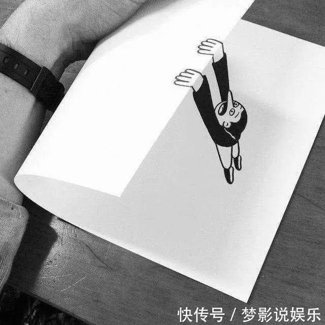 一只笔#歪果仁脑洞大开,把一张A4纸玩成这样,进来膜拜!!