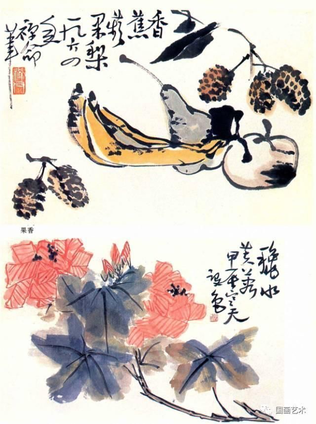  画稿|李苦禅教学画稿