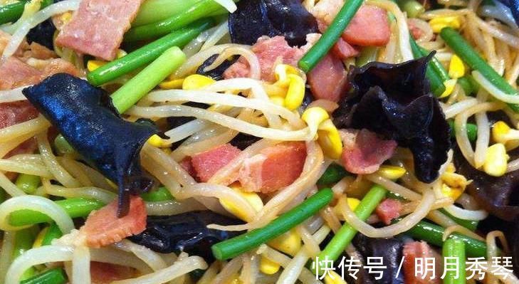 蒜苔|豆芽和此物一起煮,每天吃一盘,头发黑了,炎症没了,男女可试试