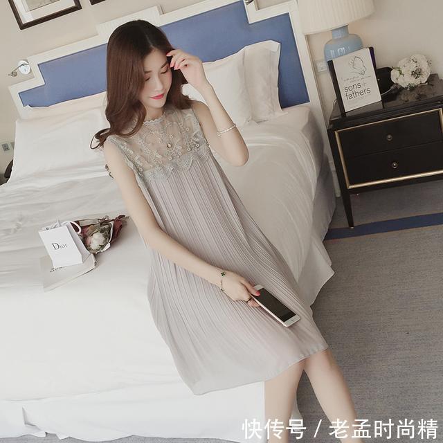 钩花|今年一款浓浓法式风情的连衣裙,很优雅的既视感