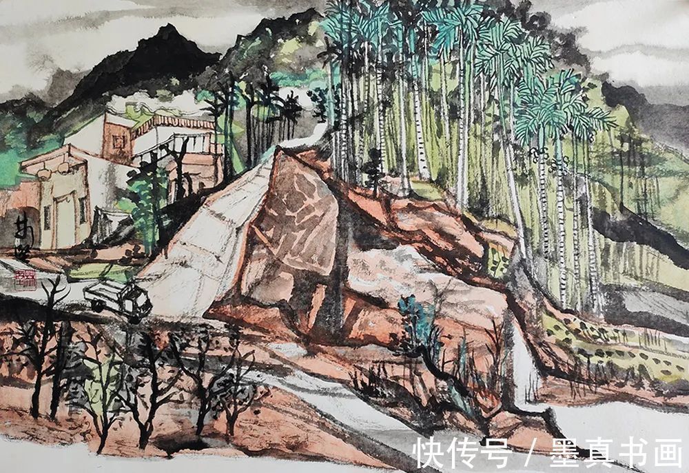 苗家女&「林坚」|丹青追梦 水墨本色-中国当代书画名家个人云展览