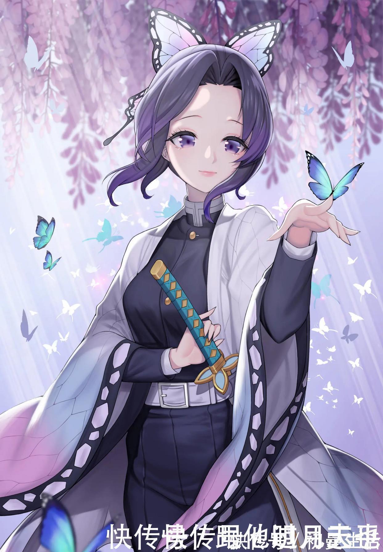 圣诞节|这些《鬼灭之刃》的同人画师,为什么画出的蝴蝶忍都很像本子呢?