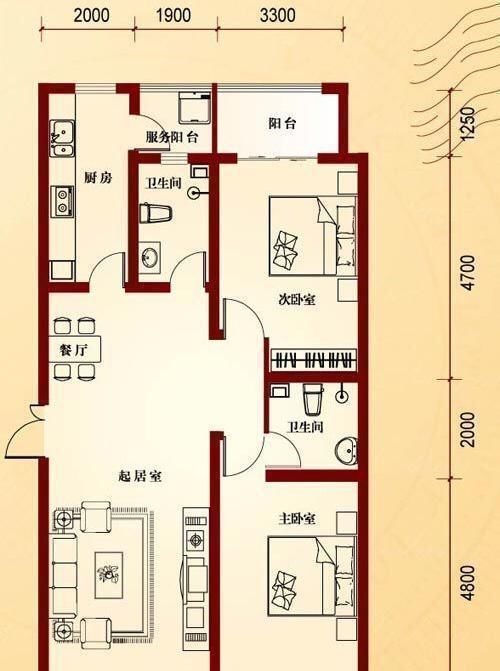 房间|买过3套房才知道,符合这5条标准就是黄金户型,你的房子中了几条