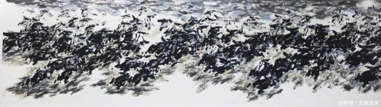 欣赏|【艺展中国】吴·斯日古楞绘画作品欣赏