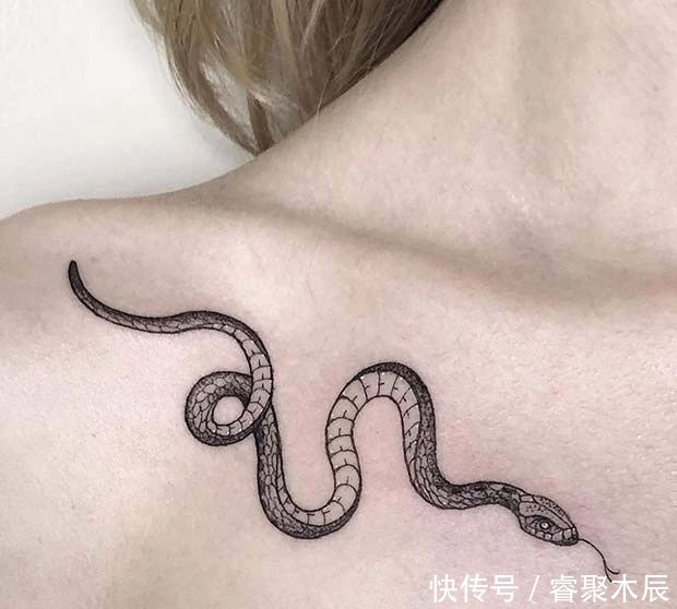 鼠哥|性感可爱的锁骨纹身,女孩子的专属纹身位置,男生千万别轻易尝试