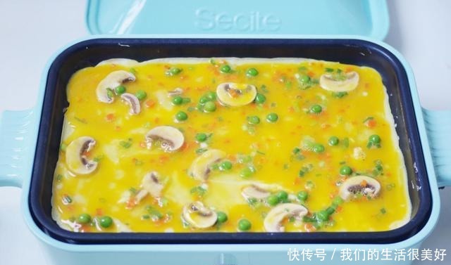 营养早餐鸡蛋饼,3分钟就能做一个,吃好早餐精神一整天