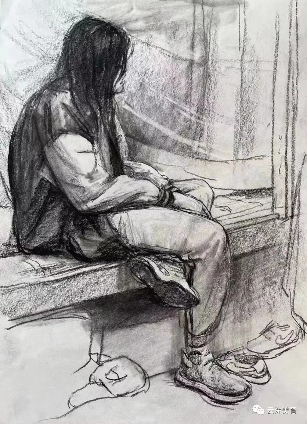 图二&央美附中速写与联考速写的本质区别