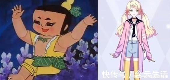 金克斯|葫芦娃七兄弟变身“美少女”,三娃变邻家小妹,七娃变不良少女