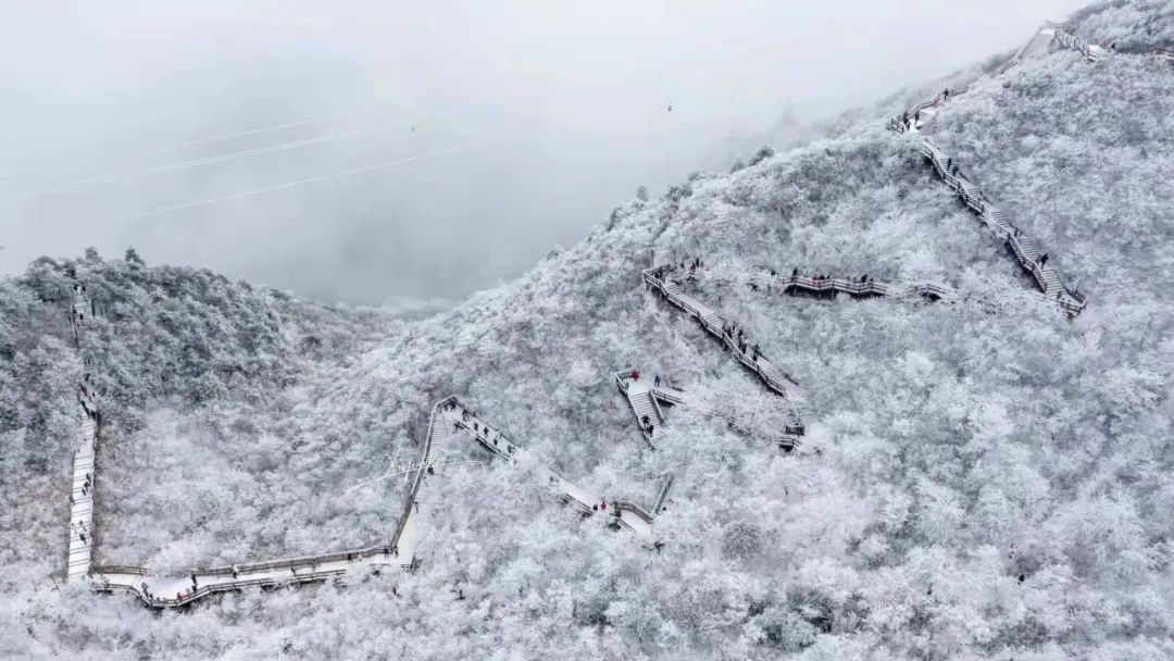 雪景|在六春湖邂逅雪景，定格冬日里的最美画面！期待下一场雪~