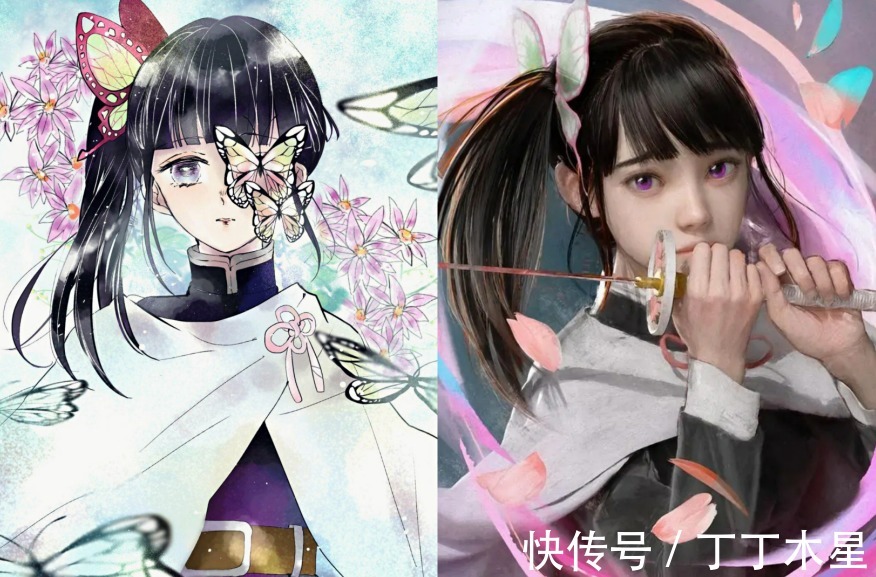 善逸|《鬼灭之刃》3D画风版，祢豆子依然美貌，不愧是全村最美的女孩