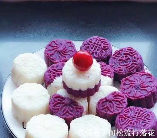 美味|外形美观大方，口感软糯香甜，营养又美味的紫薯山药糕做法来了！