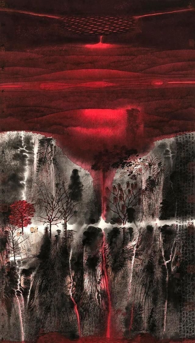 意象&他被称为天才画家,26岁破格成为教授,网友作品境界太高看不懂