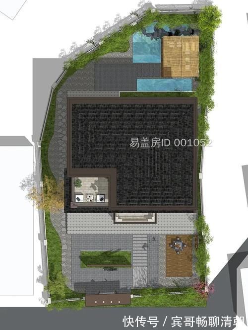 别墅|超赞这款占地130平三层新中式别墅,豪华至极,村里有钱人都抢着盖