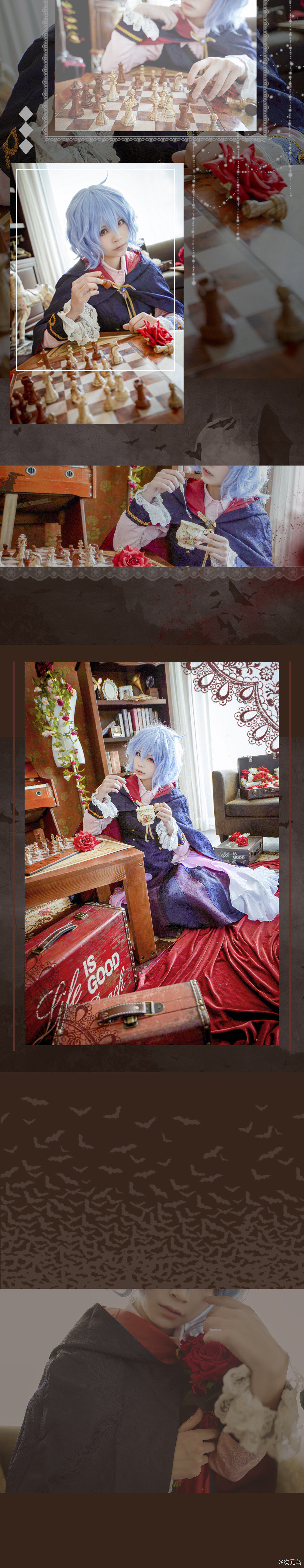 cospl《东方PROJECT碎华变》蕾米莉亚COSPLAY