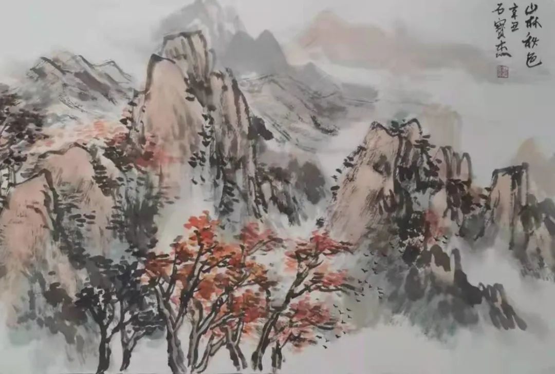 国画&"福虎迎新春”全国艺术名家邀请展——石宝杰国画作品赏析