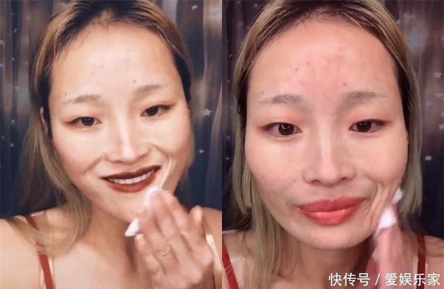 妹子|“公主切”妹子回家后卸妆,看到她的嘴巴时,网友:“腊肠”同款