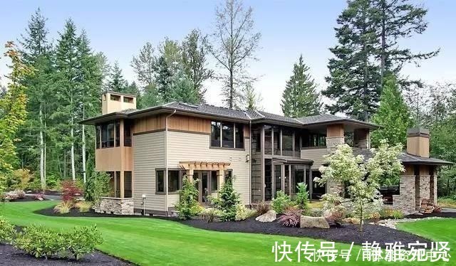 土豪|土豪的乡村别墅,盖完后效果让路人都尖叫不断,真的太完美了!