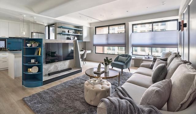 客餐厅|一个好住的家，空间划分很重要！装修前考虑好，渣户型也能变成宝