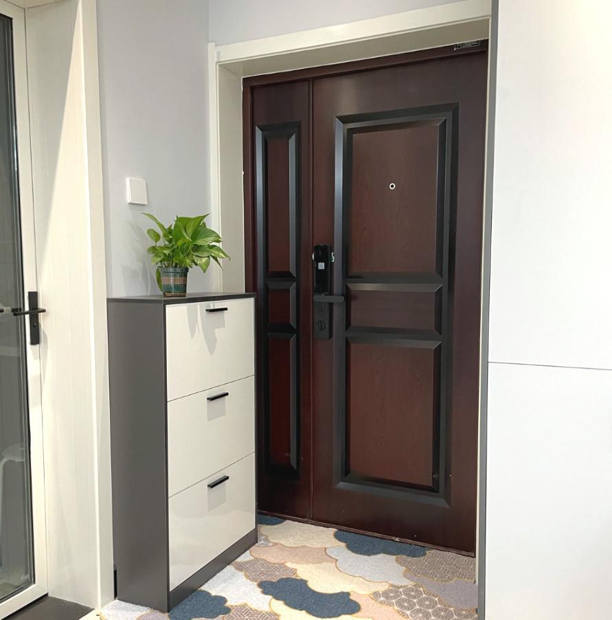 主卧室|120㎡简约新房,软硬装+家具电器共18万,无玄关照样时尚又大气