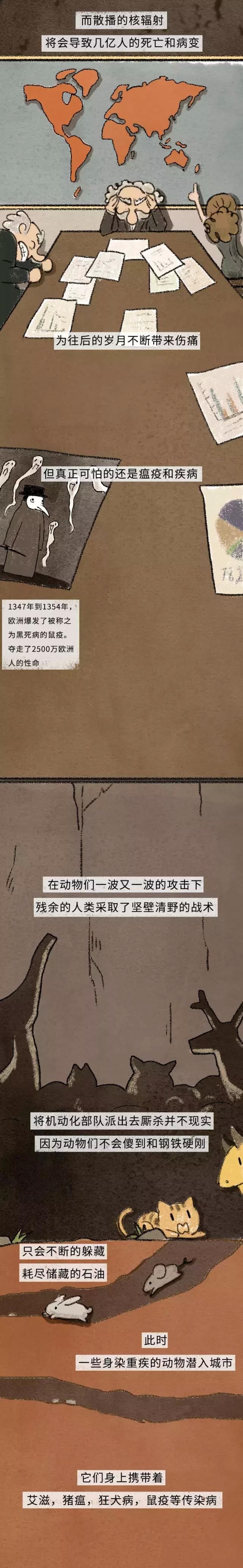 全世界|漫画：如果全世界的动物发起对人类的战争，谁会赢？