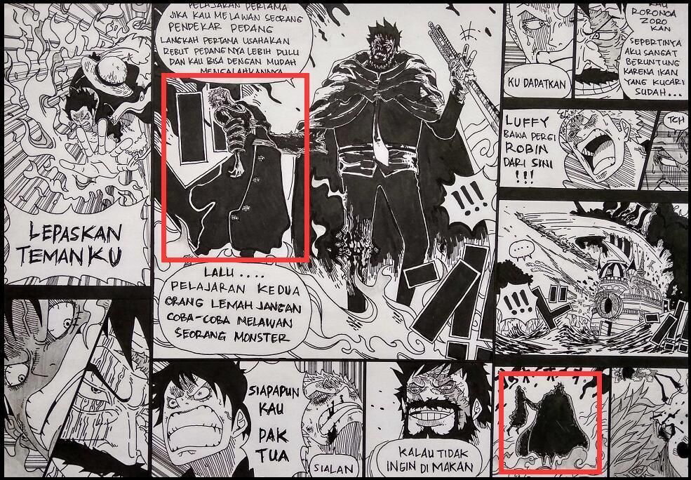 伤疤|海贼王:绿牛露出正脸,左眼有伤疤,右胳膊被索隆砍掉