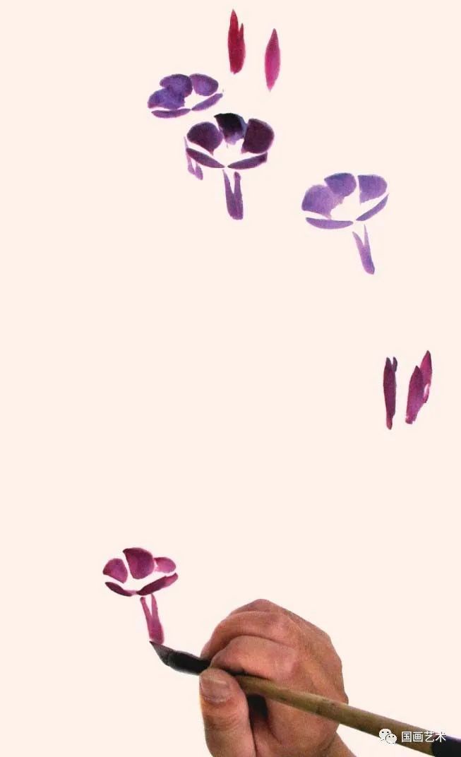 浓淡！图文教程——轻松学画喇叭花
