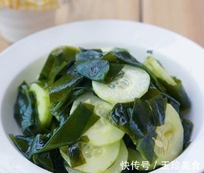 裙带菜|精选美食推荐：裙带拌黄瓜，蚝油蚕豆草菇，虾米炒萝卜丝的做法