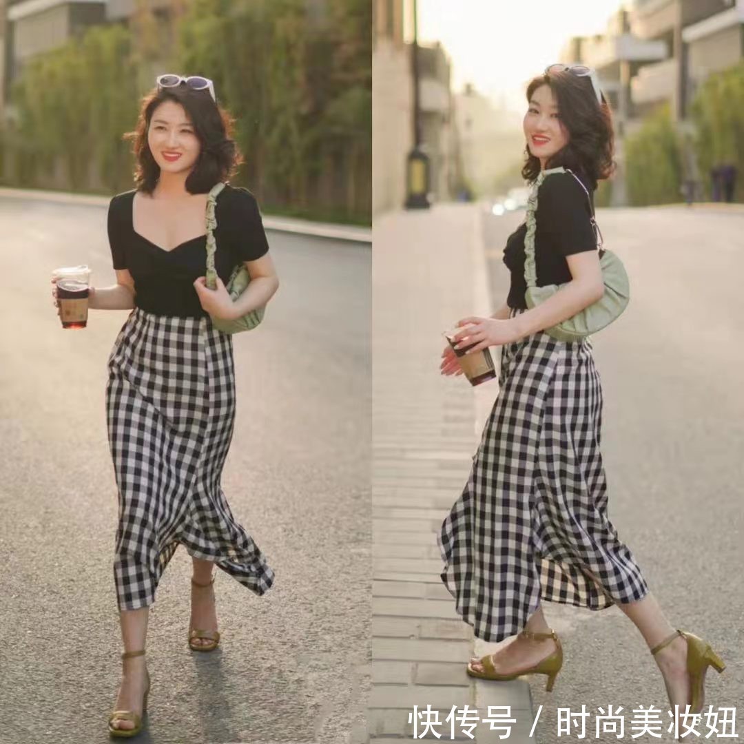 s曲线|上了年纪的女人，多穿“包臀裙”更显气质，这组优雅穿搭太美了