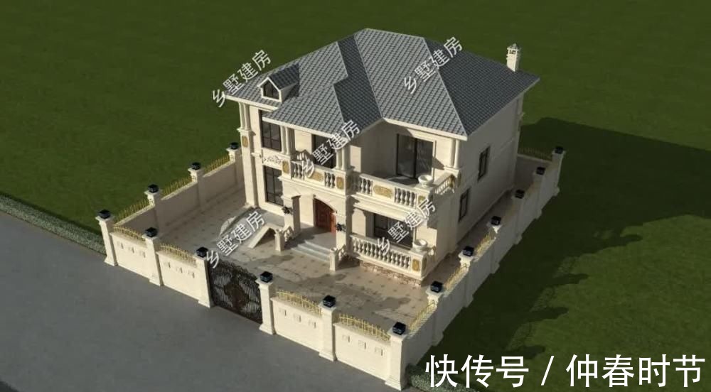 卧室|现在农村政策好,回乡建一栋自己喜欢的别墅,后半生就享福了